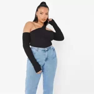 Image of Missguided Scroll Branded Bag - Black