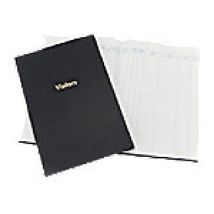 Image of Guildhall Visitors Book 1809 Black Ruled A4 21 x 29.8 cm