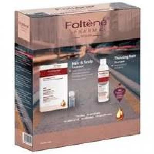 Image of Foltene Anti-Hair Loss Solutions For Her Hair and Scalp Treatment Kit for Women