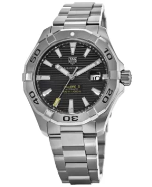 Image of Tag Heuer Aquaracer 300M Automatic Black Dial Steel Band Mens Watch WAY2010.BA0927