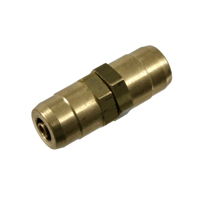 Image of Hazet 9000-061 Pneumatic Safety Connector 3/8" IG Nickel-Plated 1pc 9000-061