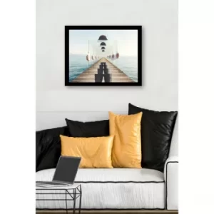 Image of SC1135 Multicolor Decorative Framed MDF Painting