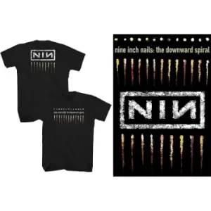 Image of Nine Inch Nails - Downward Spiral Unisex X-Large T-Shirt - Black