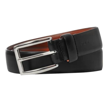 Image of Polo Ralph Lauren Square Buckle Belt - Black