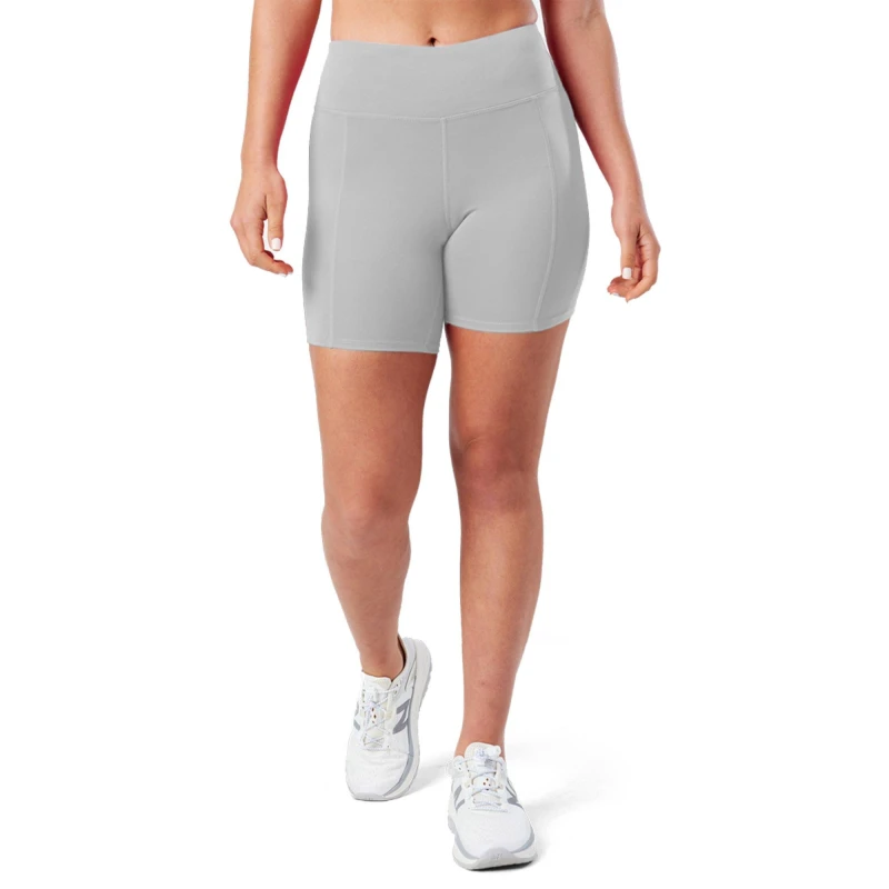 Image of Nathan Womens Performance Running Shorts Grey Mist female 12 (M)