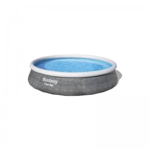Image of Bestway 13ft Rattan Fast Set Pool