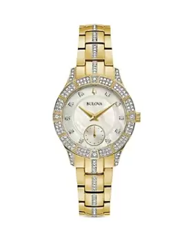 Image of Bulova Crystal Watch, 30.5mm