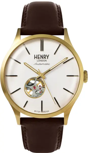 Image of Henry London Watch Heritage Mens - White HNR-127