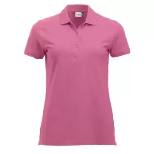 Image of Clique Womens/Ladies Marion Polo Shirt (XXL) (Bright Pink)