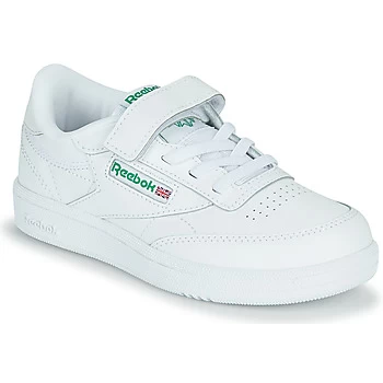 Image of Reebok Classic CLUB C 1V boys's Childrens Shoes Trainers in White,13.5 kid,9.5 toddler,12 kid