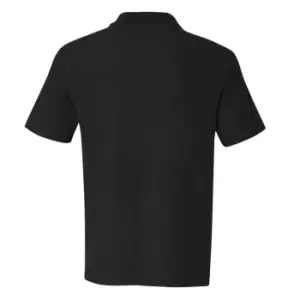 Image of Duke Mens D555 Grant Kingsize Pique Polo Shirt (8XL) (Black)