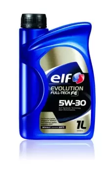 Image of Total Elf Car Engine Motor Oil Evolution Fulltech FE Performance 5W30 1L Renault