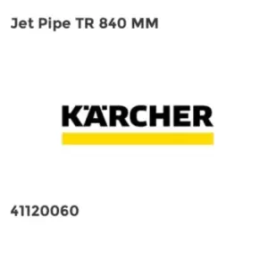 Image of Karcher Jet Pipe TR 840mm