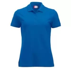 Image of Clique Womens/Ladies Manhattan Polo Shirt (S) (Royal Blue)