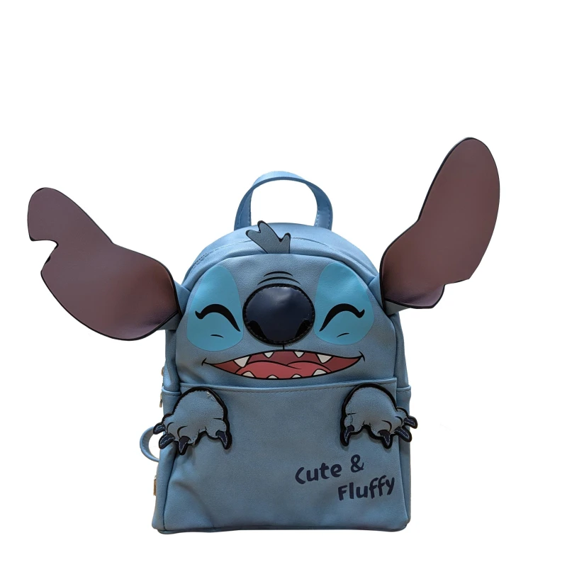 Image of Character 3D Zip Backpack Lilo & Stitch unisex One Size