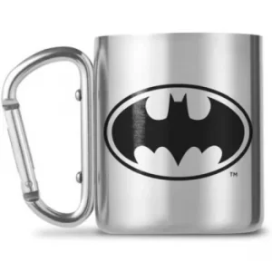Image of Batman Logo Mug Silver