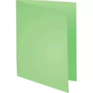 Image of Exacompta Square Cut Folders 421004E A4 Intensive green Recycled Board 24 x 32cm Pack of 500