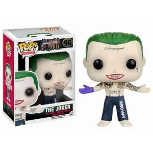 Image of Joker Shirtless Suicide Squad Funko Pop Vinyl Figure