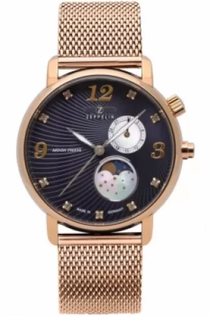 Image of Ladies Zeppelin Luna Mondphase Watch 7639M-3
