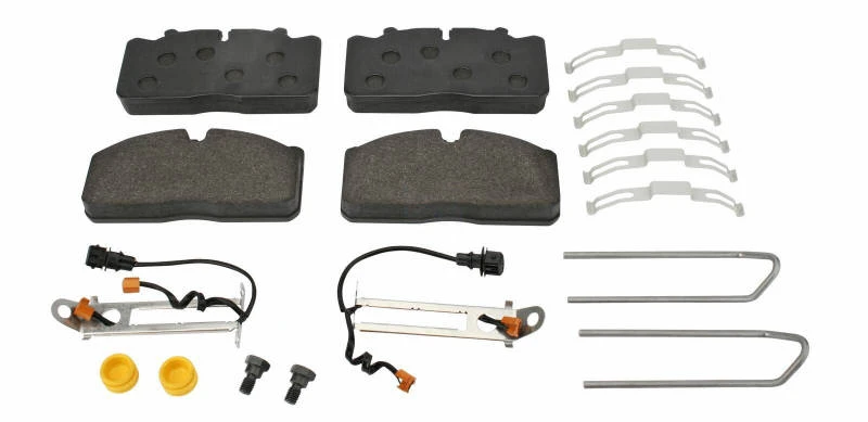 Image of DT Spare Parts 6.95100 Brake pad set Front Axle Brake Pad Set,disc brake (402)