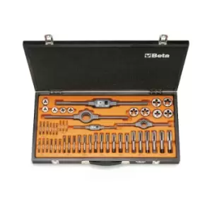 Image of Beta Tools 446/C48 48pc Metric Tap & Die Set (M3-20) + Accessories 004460057