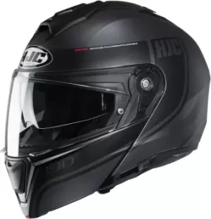 Image of HJC i90 Davan Helmet, black, Size S, black, Size S