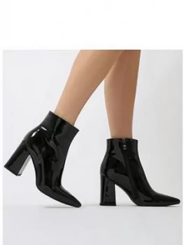 Image of Public Desire Empire Ankle Boot, Black, Size 7, Women