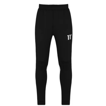 Image of 11 Degrees Cut and Sew Poly Jogging Pants - Black/Grey/Wht