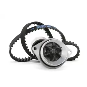 Image of DOLZ Water Pump + Timing Belt Kit KD028 AUDI,FIAT,PEUGEOT,80 Avant (8C5, B4),ULYSSE (220),206 Schragheck (2A/C),206 SW (2E/K)