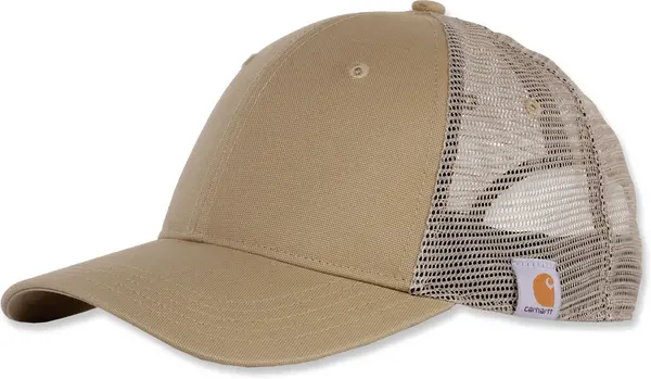 Image of Carhartt Force Rugged Professional Series Trucker Cap, brown