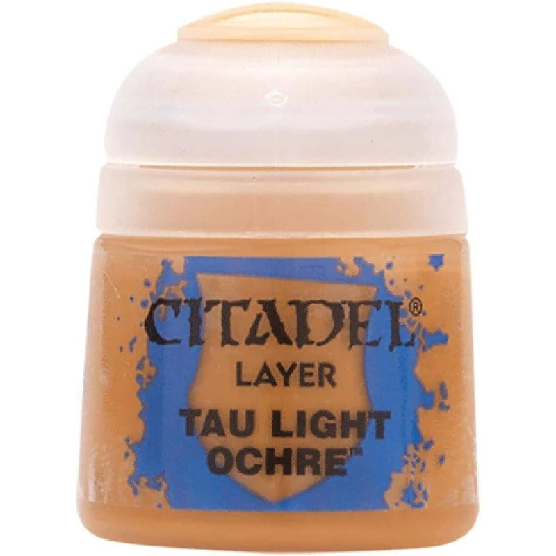 Image of Citadel Games Workshop Colour Layer: Tau Light Ochre (12ml) Paint Multi