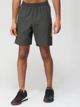 Image of Urban Armor Gear Woven Graphic Shorts - Khaki
