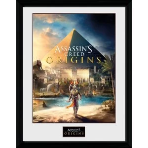 Image of Assassins Creed Origins Cover Framed Collector Print