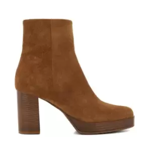 Image of Dune London Pallet Platform Boots - Brown