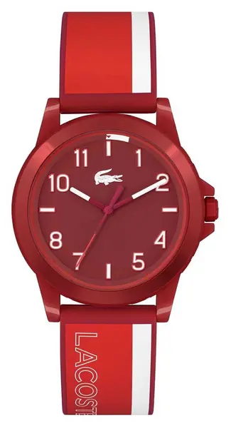 Image of Lacoste 2030047 Kid's Rider Red Dial Red and White Strap Watch