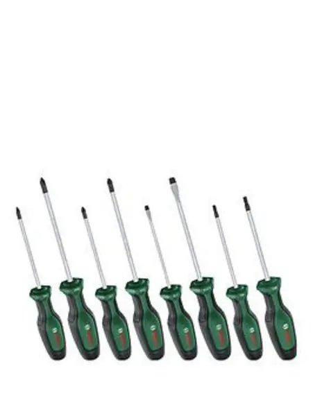 Image of Bosch 8 Piece Screwdriver Set