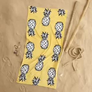 Image of Tupi Pineapple Beach Towel 90x180