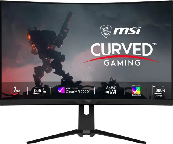 Image of MSI 31.5" MAG325CQRXF Quad HD Curved Gaming LCD Monitor
