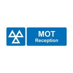 Image of MOT Reception - RPVC (600 x 200mm)