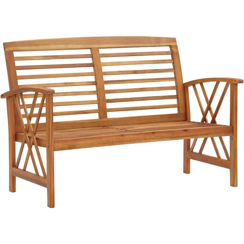 Image of VIDAXL Garden Bench 119cm Solid Acacia Wood Vidaxl 8720286107621