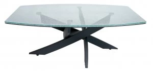 Image of Linea Crackle Coffee Table Clear