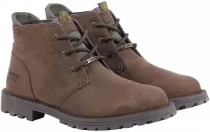 Image of Barbour Mens Pennine Chukka Boots - Brown - UK 8