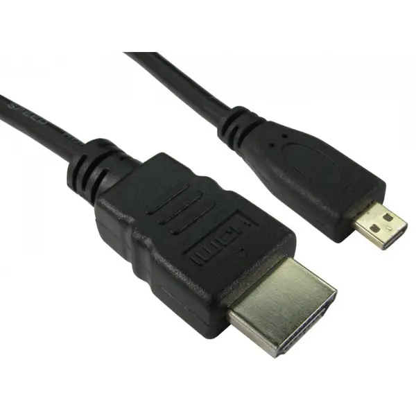 Image of Cables Direct 5m HDMI to Micro HDMI Cable