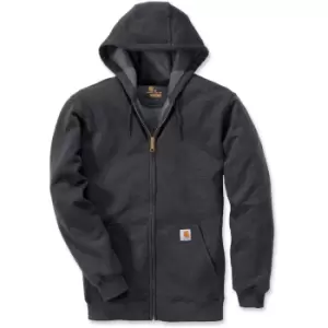Image of Carhartt Mens Zip Stretchable Reinforced Hooded Sweatshirt Top S - Chest 34-36' (86-91cm)