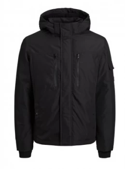 Image of JACK & JONES Junior Black Parka - 11-12 years