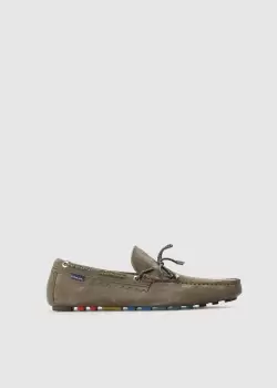 Image of Paul Smith Mens Springfield Loafers In Green