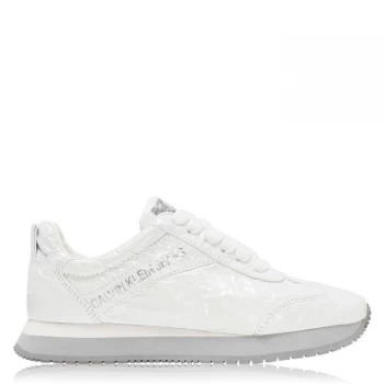 Image of Calvin Klein Jeans Jill Trainer Ladies - White