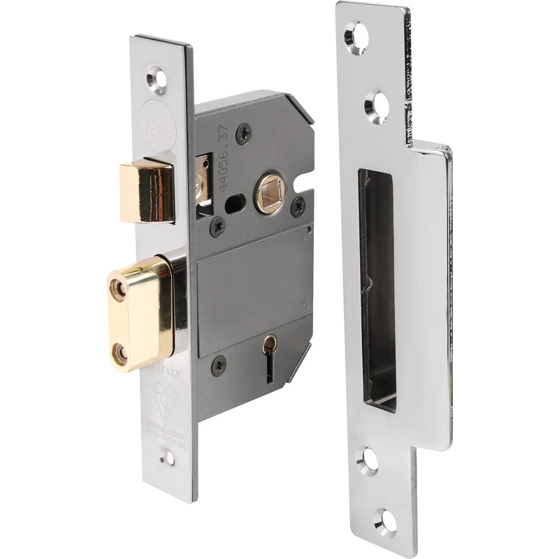 Image of Yale 5 Lever Sashlock Chrome 2.50, Multi B-BSSL-2.5-CH