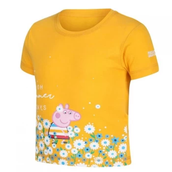Image of Regatta Peppa Pig Organic Cotton T-Shirt - Glowlight
