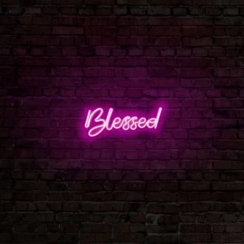 Image of Blessed - Pink Pink Wall Lamp